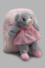 Load image into Gallery viewer, Redtag-Multi-Character-Faux-Fur-Backpack-Body-Bag-Backpacks-Girls-