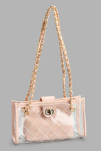 Load image into Gallery viewer, Redtag-Clear-And-Pink-Crossbody-Bag-Cross-Body-Bags-Girls-