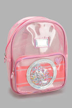 Load image into Gallery viewer, Redtag-Multi-Colour-Embellished-Backpack-Backpacks-Girls-