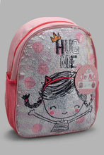 Load image into Gallery viewer, Redtag-Multicolour-Character-Embellished-Sequins-Backpack-Backpacks-Girls-