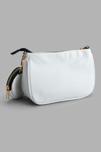 Load image into Gallery viewer, Redtag-White-Embellished-Cross-Body-Bag-Cross-Body-Bags-Girls-