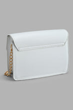 Load image into Gallery viewer, Redtag-White-Embellished-Cross-Body-Bag-Cross-Body-Bags-Girls-