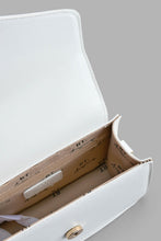Load image into Gallery viewer, Redtag-White-Embellished-Cross-Body-Bag-Cross-Body-Bags-Girls-