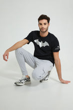 تنزيل الصورة على معرض الصور، Redtag-Black-Batman-Crew-Neck-T-Shirt-Colour:Black,-Filter:Men's-Clothing,-Men-T-Shirts,-New-In,-New-In-Men,-Non-Sale,-S22B,-Section:Men-Men's-