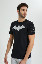 تنزيل الصورة على معرض الصور، Redtag-Black-Batman-Crew-Neck-T-Shirt-Colour:Black,-Filter:Men's-Clothing,-Men-T-Shirts,-New-In,-New-In-Men,-Non-Sale,-S22B,-Section:Men-Men's-