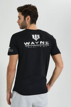 تنزيل الصورة على معرض الصور، Redtag-Black-Batman-Crew-Neck-T-Shirt-Colour:Black,-Filter:Men's-Clothing,-Men-T-Shirts,-New-In,-New-In-Men,-Non-Sale,-S22B,-Section:Men-Men's-