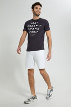 تنزيل الصورة على معرض الصور، Redtag-Black-Friends-Crew-Neck-T-Shirt-Colour:Black,-Filter:Men's-Clothing,-Men-T-Shirts,-New-In,-New-In-Men,-Non-Sale,-S22B,-Section:Men-Men's-