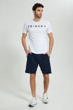تنزيل الصورة على معرض الصور، Redtag-White-Friends-Crew-Neck-T-Shirt-Colour:White,-Filter:Men's-Clothing,-Men-T-Shirts,-New-In,-New-In-Men,-Non-Sale,-S22B,-Section:Men-Men's-
