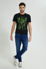 تنزيل الصورة على معرض الصور، Redtag-Black-Matrix-Crew-Neck-T-Shirt-Colour:Black,-Filter:Men's-Clothing,-Men-T-Shirts,-New-In,-New-In-Men,-Non-Sale,-S22B,-Section:Men-Men's-