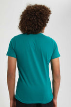 Load image into Gallery viewer, Redtag-Green-Flock-Controller-T-Shirt-All-Over-Prints-Senior-Boys-9 to 14 Years