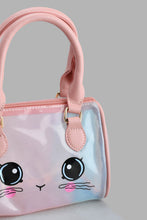 Load image into Gallery viewer, Redtag-Pink-Character-Printed-Day-Bag-Cross-Body-Bags-Girls-