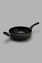 تنزيل الصورة على معرض الصور، Redtag-Black-Aluminum-Non-Stick-Wok-Pan-(24cm)-Pans-Home-Dining-