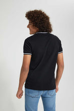 تنزيل الصورة على معرض الصور، Redtag-Black-Batman-Polo-Polo-Shirts-Senior-Boys-9 to 14 Years