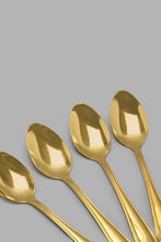 تنزيل الصورة على معرض الصور، Redtag-Gold-Tea-Spoon-Set-(4-Piece)-Tea-Spoon-Home-Dining-