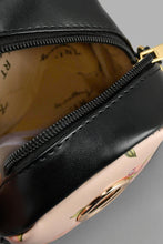 Load image into Gallery viewer, Redtag-Black-Floral-Printed-Mobile-Pouches-Mobile-Pouches-Women-