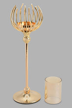 Load image into Gallery viewer, Redtag-Gold-Metal-Candle-Holder-Candle-Holder-Home-Decor-