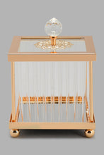 Load image into Gallery viewer, Redtag-Gold-Glass-Tinkle-Box-Trinket-Box-Home-Decor-