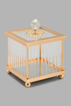 Load image into Gallery viewer, Redtag-Gold-Glass-Tinkle-Box-Trinket-Box-Home-Decor-