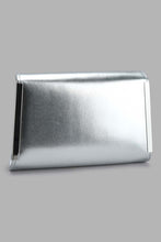 Load image into Gallery viewer, Redtag-Silver-Envelope-Clutch-Clutches-Women-