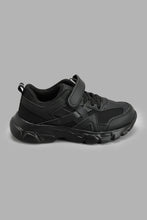 Load image into Gallery viewer, Redtag-Black-Triple-Black-Trekker-Sneakers-Boys-3 to 5 Years