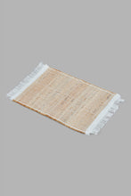Load image into Gallery viewer, Redtag-Beige-Placemat-Category:Placemats-&-Coasters,-Colour:Beige,-DANDELION,-Filter:Home-Dining,-HMW-DIN-Kis-Kitchen-Accessories,-New-In,-New-In-HMW-DIN,-Non-Sale,-S22C,-Section:Homewares-Home-Dining-