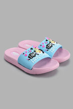 تنزيل الصورة على معرض الصور، Redtag-Pink-Minne-Character-Slide-Slides-Girls-3 to 5 Years