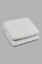 Load image into Gallery viewer, Redtag-Grey-Bedspread-Set-With-Quilted-Dots-
(Single-Size)-Bedspreads-Home-Bedroom-