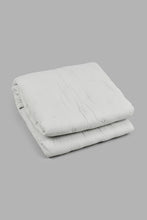 Load image into Gallery viewer, Redtag-Grey-Bedspread-Set-With-Quilted-Dots-
-(Double-Size)-Bedspreads-Home-Bedroom-