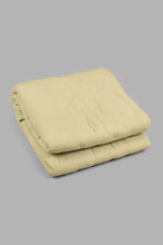 Load image into Gallery viewer, Green Quilted 2-Piece Bedspread Set (Single Size)