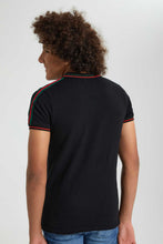 تنزيل الصورة على معرض الصور، Redtag-Assorted-Color-Block-With-Shoulder-Tape-Polo-Plain-Senior-Boys-9 to 14 Years