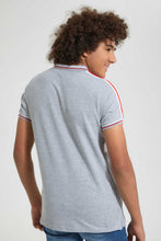 تنزيل الصورة على معرض الصور، Redtag-Assorted-Color-Block-With-Shoulder-Tape-Polo-Plain-Senior-Boys-9 to 14 Years