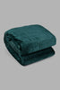 Redtag-Green-Velvet-2-Piece-Quilt-With-Gold-Lurex-
(Single-Size)-Quilts-Home-Bedroom-