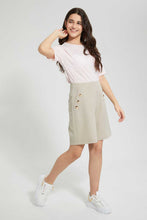 تنزيل الصورة على معرض الصور، Redtag-Pink-Jacquard-Boxy-Top-Plain-Senior-Girls-9 to 14 Years