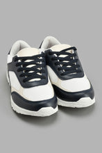 Load image into Gallery viewer, Redtag-White-Colour-Block-Sneaker-Sneakers-Senior-Boys-5 to 14 Years
