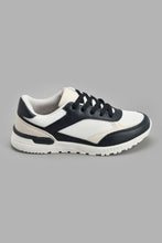 Load image into Gallery viewer, Redtag-White-Colour-Block-Sneaker-Sneakers-Senior-Boys-5 to 14 Years