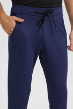 تنزيل الصورة على معرض الصور، Redtag-Blue-Track-Pant-Joggers-Men's-