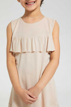 تنزيل الصورة على معرض الصور، Redtag-Pink-Lurex-Dress-Dresses-Girls-2 to 8 Years