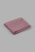Load image into Gallery viewer, Redtag-Purple-Textured-Cotton-Hand-Towel-0,-Colour:Purple,-Filter:Home-Bathroom,-HMW-BAC-Hand-Towels,-New-In,-New-In-HMW-BAC,-Non-Sale,-S22B,-Section:Homewares-Home-Bathroom-