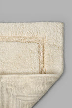 Load image into Gallery viewer, Redtag-Beige-Tufted-Bath-Mat-Bathmats-Home-Bathroom-