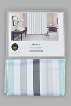 تنزيل الصورة على معرض الصور، Redtag-Mint-Shower-Curtain-Shower-Curtains-Home-Bathroom-