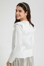Load image into Gallery viewer, White Dobby Top