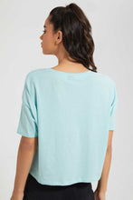 Load image into Gallery viewer, Redtag-White-Power-Puff-Embellished-Crop-Tee-Embellished-Women's-