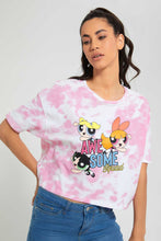 تنزيل الصورة على معرض الصور، Redtag-Sky-Blue-Minnie-Embellished-Crop-Tee-Embellished-Women's-