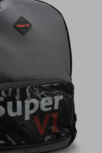 Load image into Gallery viewer, Redtag-Grey-And-Black-Backpack-Backpacks-Men's-