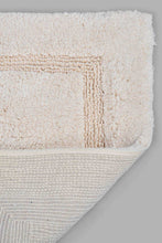 Load image into Gallery viewer, Redtag-Beige-Tufted-Bath-Mat-Bathmat-Singles-Home-Bathroom-