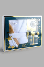 Load image into Gallery viewer, Redtag-White-Bath-Robe-Set-(5-Pcs)-Category:Robes,-Colour:White,-Filter:Home-Bathroom,-HMW-BAC-Bce-Bath-Accessories,-New-In,-New-In-HMW-BAC,-Non-Sale,-S22B,-Section:Homewares-Home-Bathroom-