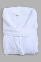 Load image into Gallery viewer, Redtag-White-Bath-Robe-Set-(5-Pcs)-Category:Robes,-Colour:White,-Filter:Home-Bathroom,-HMW-BAC-Bce-Bath-Accessories,-New-In,-New-In-HMW-BAC,-Non-Sale,-S22B,-Section:Homewares-Home-Bathroom-