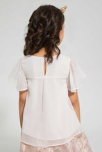 تنزيل الصورة على معرض الصور، Redtag-Pink-Embelished-Blouse-Blouses-Girls-2 to 8 Years