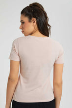 Load image into Gallery viewer, Redtag-Pink-Day-Dreaming-Print-T-Shirt-Graphic-Prints-Women's-