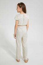 تنزيل الصورة على معرض الصور، Redtag-Gold-Lurex-Jumpsuit-Jumpsuits-Girls-2 to 8 Years